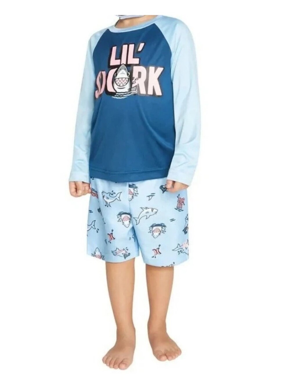 NWT Lil' Shark Hurley Boy's 2 Pieces Swim Set - 3T